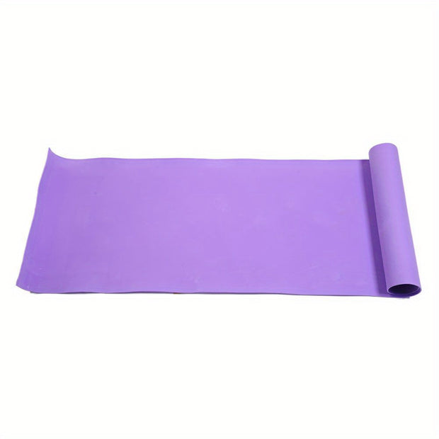 Purple Yoga Mat Thick Nonslip Yoga Mat with Strap Anti-Tear Exercise Fitness Mat for Yoga Pilates Floor Workout