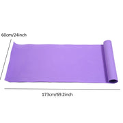 Purple Yoga Mat Thick Nonslip Yoga Mat with Strap Anti-Tear Exercise Fitness Mat for Yoga Pilates Floor Workout
