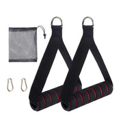 Resistance Bands Handle Bar Attachment Station Fitness Pulley Strap Exercise Home Gym Training Accessories Workout Equipments