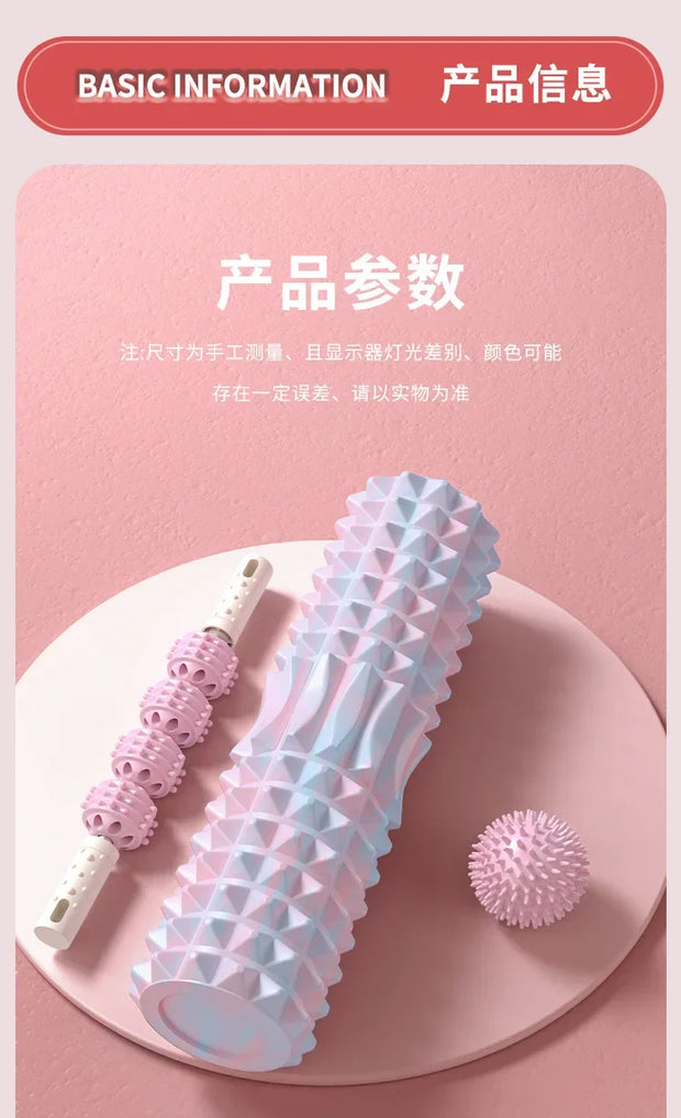 Foam Roller-for Deep Tissue Massage,Back Pain Relief Muscle Roller, Massage EVA Roller for Self Massage Exercise, Yoga, Pilates
