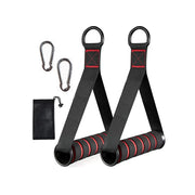 Resistance Bands Handle Bar Attachment Station Fitness Pulley Strap Exercise Home Gym Training Accessories Workout Equipments