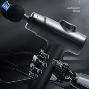 Electric Massage Gun Deep Tissue Facial Massgaer 8 Heads Arms Back Leg Muscle Relaxing For Body Back Arm Sport Fitness