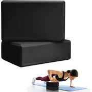 Set of 2 Yoga Blocks - Made from High-Density Foam, Lightweight, Supportive, And Odor-Free - Essential Yoga Gear for Women, Gym