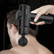 Electric Massage Gun Deep Tissue Facial Massgaer 8 Heads Arms Back Leg Muscle Relaxing For Body Back Arm Sport Fitness