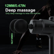 Electric Massage Gun Deep Tissue Facial Massgaer 8 Heads Arms Back Leg Muscle Relaxing For Body Back Arm Sport Fitness