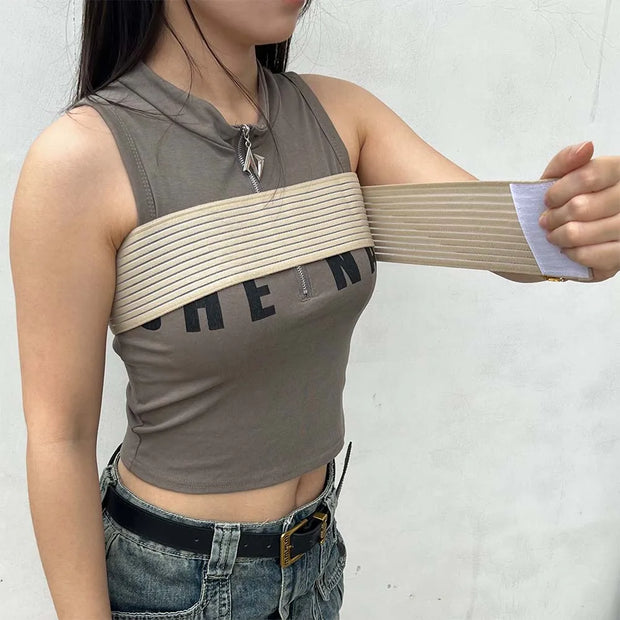 New Augmentation Recovery Breast Support Band Post Surgical Stabilizer Strap Anti-Bounce Compression Bandage Sports Accessory