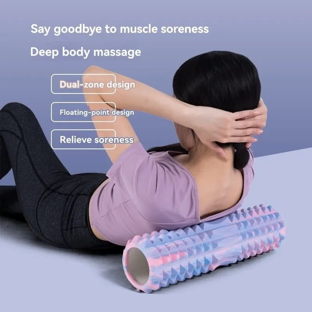 Foam Roller-for Deep Tissue Massage,Back Pain Relief Muscle Roller, Massage EVA Roller for Self Massage Exercise, Yoga, Pilates